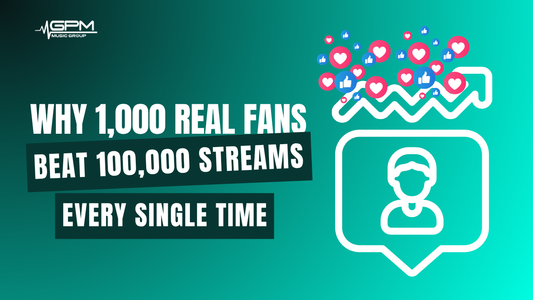 Why Do Your First 1,000 Fans Matter More Than 100,000 Streams?