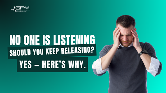 Should You Keep Releasing Music If No One Is Listening Yet?