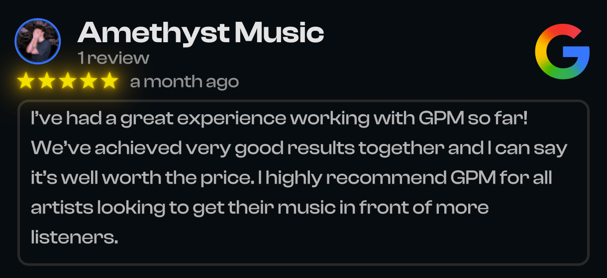 GPM Music Group Reviews