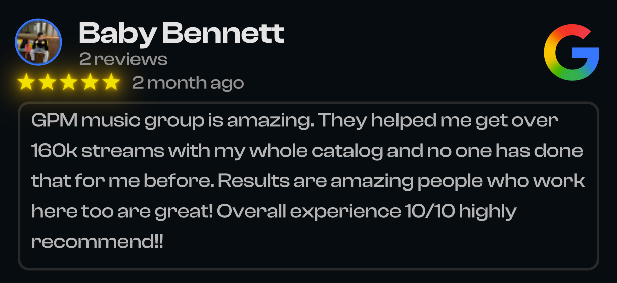 GPM Music Group Reviews