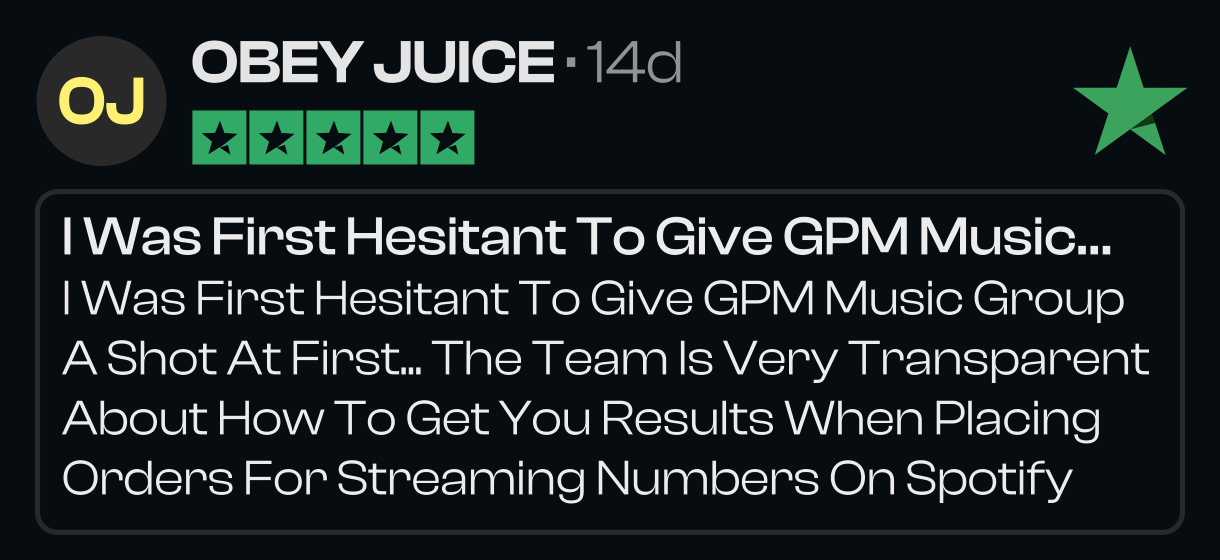 GPM Music Group Reviews